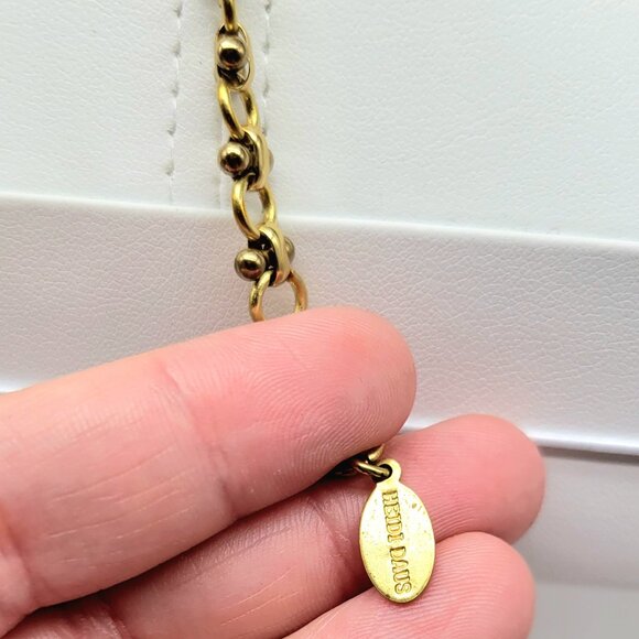 Heidi Daus Amethyst Swarovski Crystal Angel Wing Collar Statement NECKLACE ONLY - Picture 10 of 12